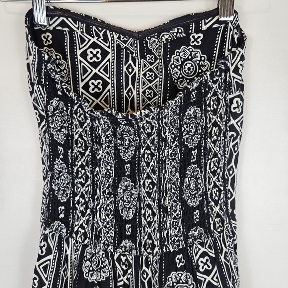 Hollister Geometric Cut Out Strapless Jumpsuit Size XS A1403 - Picture 6 of 12